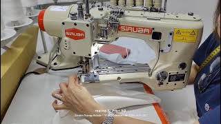 4 Needle 6 Thread Feed-Off-The-Arm Flatseamersiruba D007Rb