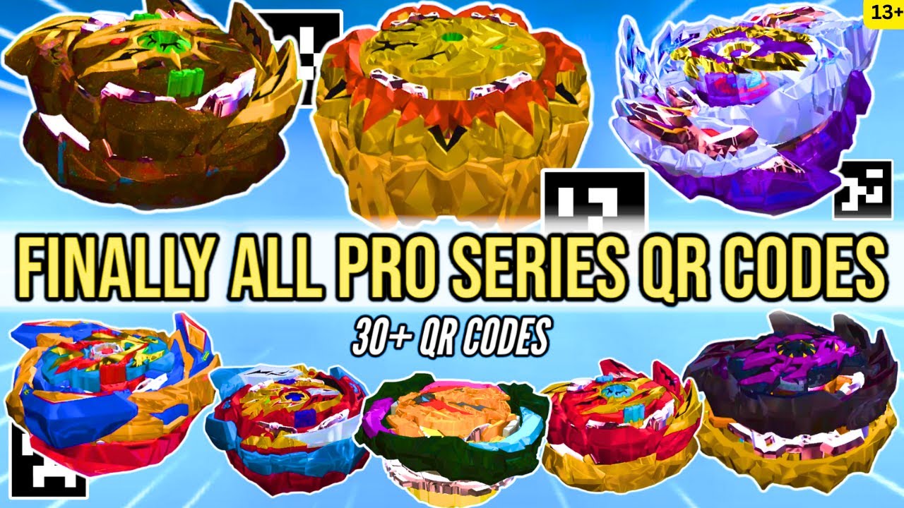 Finally All New Pro Series Beyblades Qr Codes Beyblade Burst App