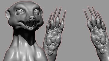 Zbrush 2020 - Adding Details/Retopology/Uv Master - Part 02