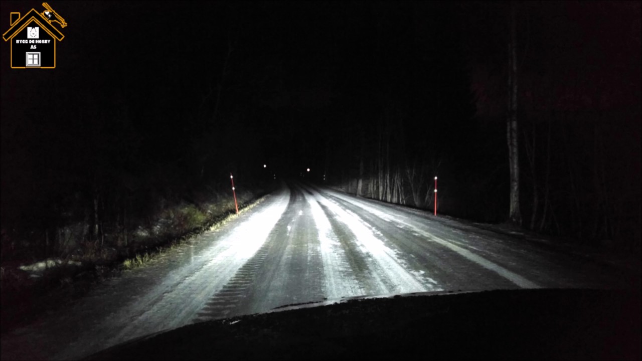 7000 Lumen E-Merket NSSC H4 LED innebygd - komplett pakke