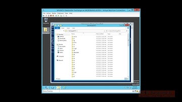 Exchange Server 2013 Preview Installation on Windows Server 2012 (Visual Only)