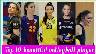 Top 10 most beautiful volleyball player in the world #volleyball