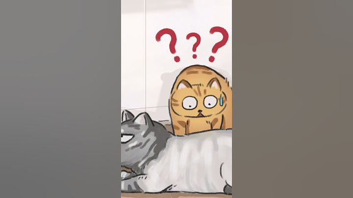 猫咪剃毛回家后，把室友整得一愣一愣的。大橘：兄弟，你毛呢？ #画画 #猫咪的迷惑行为 #喵星人 #搞笑