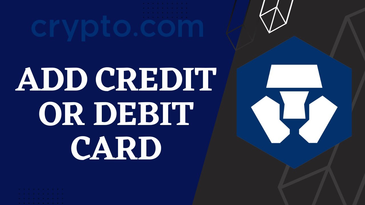 crypto.com credit card or debit card