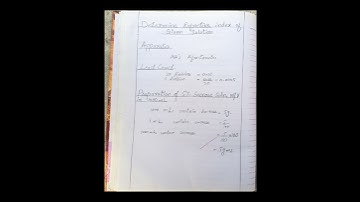 To find the refractive index of given sucrose solution| Knowledge academy