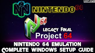 Project 64 Legacy Final - N64 Emulator Full Setup Guide #project64 #n64 #emulator