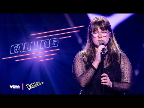 Charlotte - 'Falling' | Blind Auditions 1 | The Voice Van Vlaanderen | Vtm