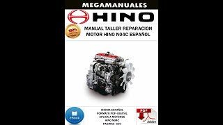 Manual Taller Motor Hino N04C Español