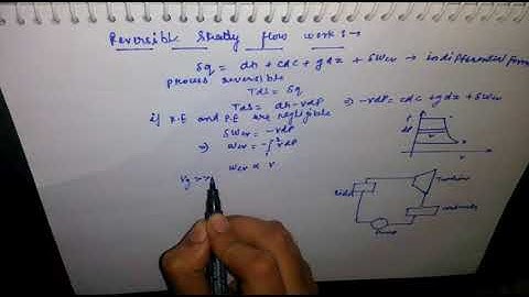 Open system work for polytropic processand reversible steady flow work by Satyam shukla