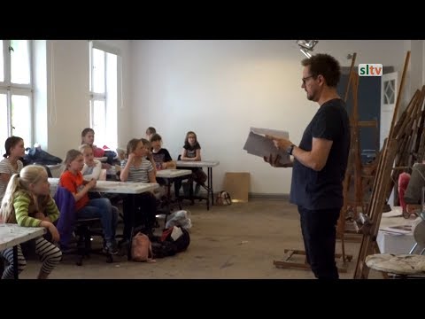 Video: Hvordan Børn Lærer På Kunstskolen