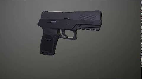 3d model sig sauer p320