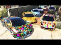 GTA 5 ✪ Stealing LUXURY Modified Cars with Franklin ✪ (Real Life Cars #36)