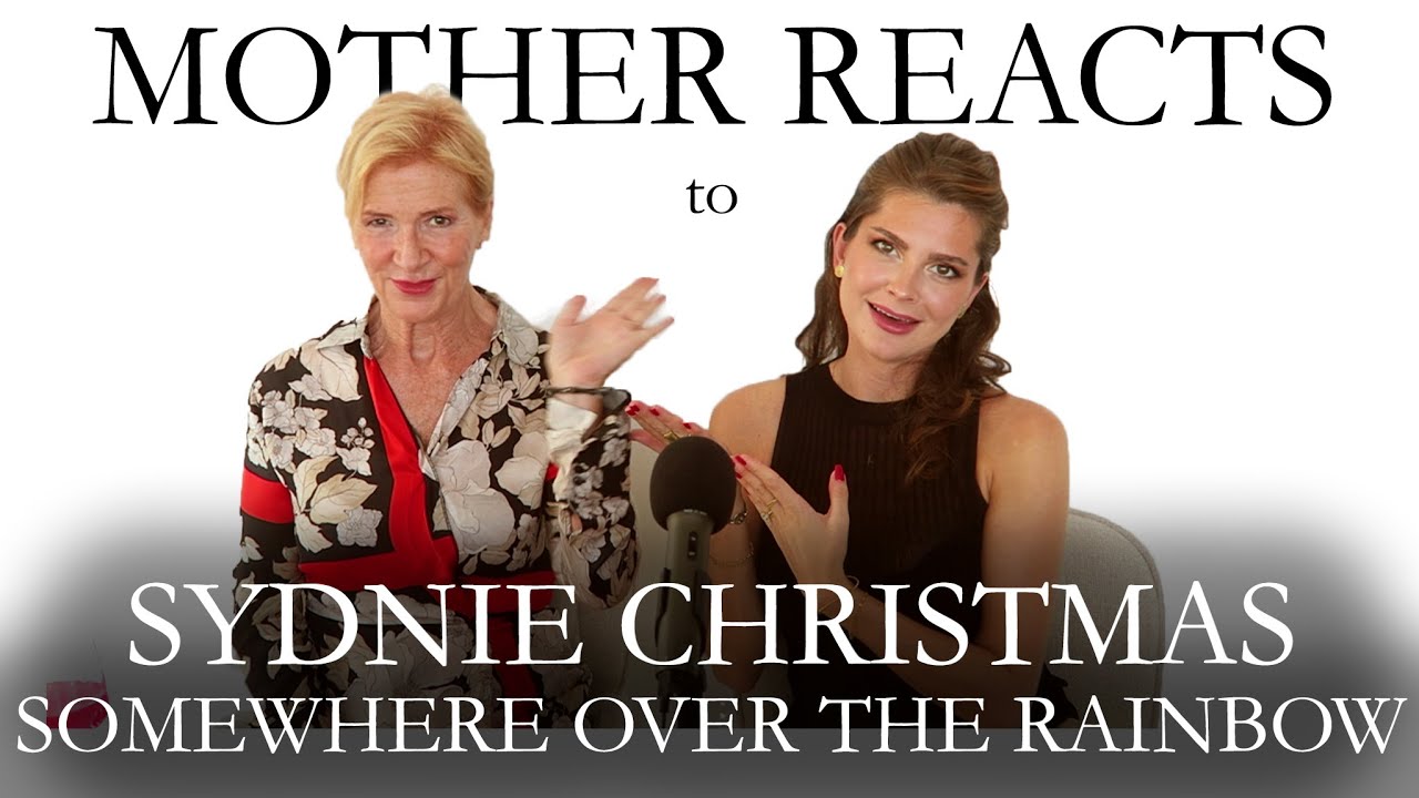 MOTHER REACTS to SYDNIE CHRISTMAS | SOMEWHERE OVER THE RAINBOW | Britain's Got Talent Reaction