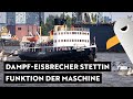 Eisbrecher Stettin 🚢 Wie funktioniert eine Dampfmaschine?