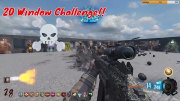 Black ops 3 custom Zombies 20 Window Challenge