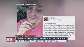 NOW TRENDING: Single mother's Facebook post goes viral