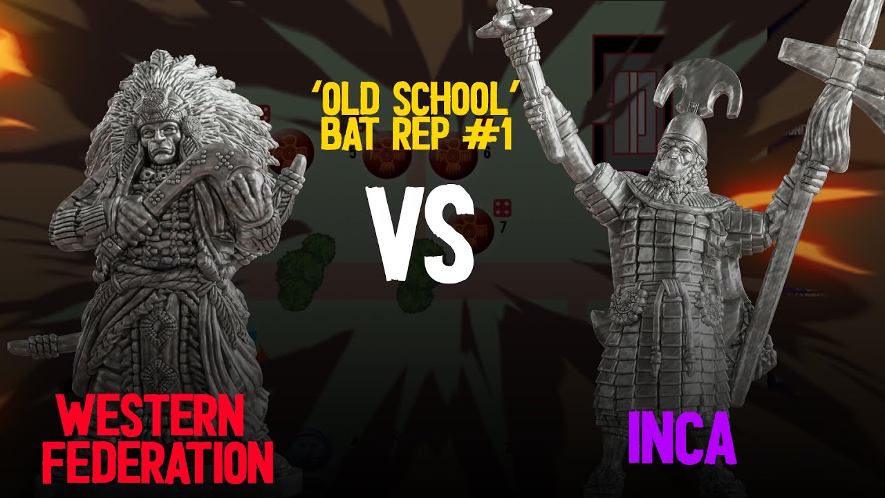 Incas vs Western Federation Battle report - YouTube