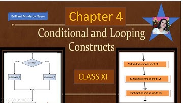 Conditional and Looing Constructs Class XI Chap 4-Loops in Python-Conditional and Looping Statements