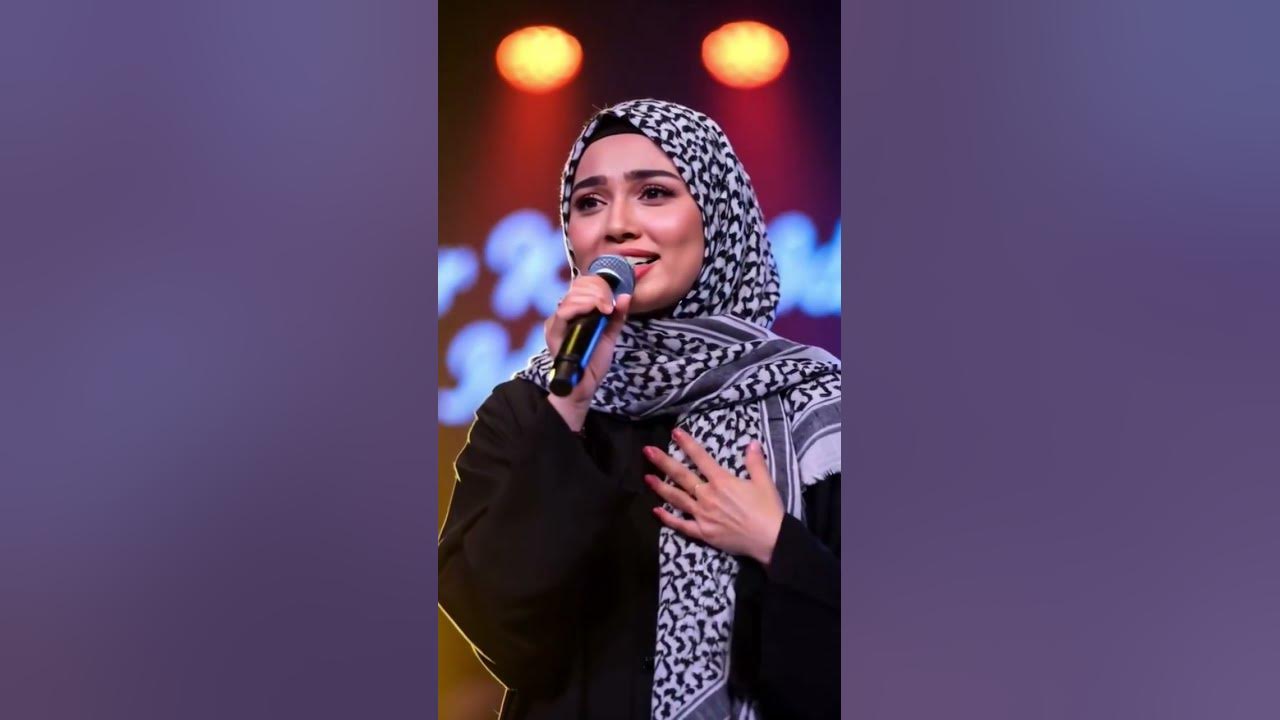 wanita ini bawakan lagu andai ku tahu, suaranya cantik sekali #music