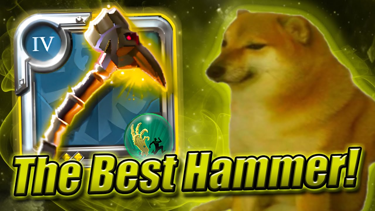 Tomb Hammer is the BEST hammer | Albion Online | Solo Mists | Profit!