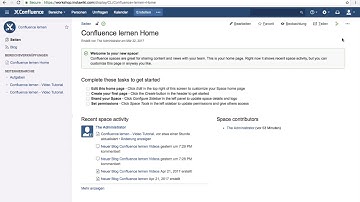Anpassung eines PDF-Exports - Teil 2 - Atlassian Confluence lernen Video #57-2