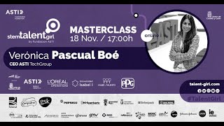 MASTERCLASS STG: Verónica Pascual Boé, CEO de ASTI TechGroup (Robótica)