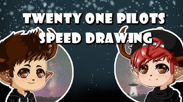 Twenty One Pilots chibis - Tyler Joseph and Josh Dun