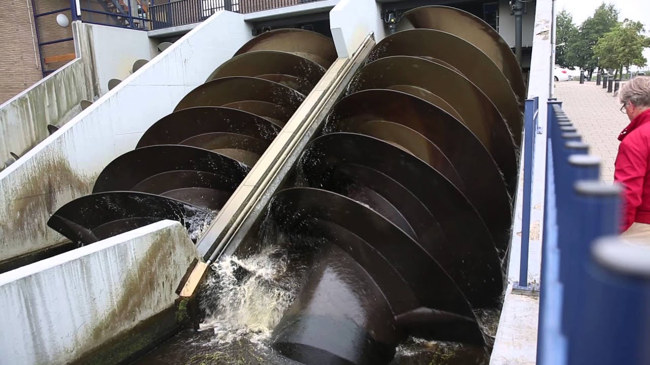 Dutch Canal Auger Water Pump YouTube