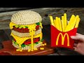 Best of lego cooking food compilation big burger irl  stop motion cooking asmr satisfying