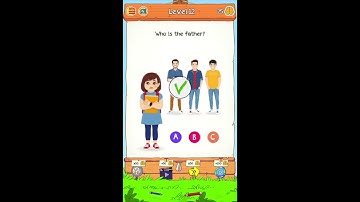 Braindom 2 Level 12 Who is the father Answers and Solutions