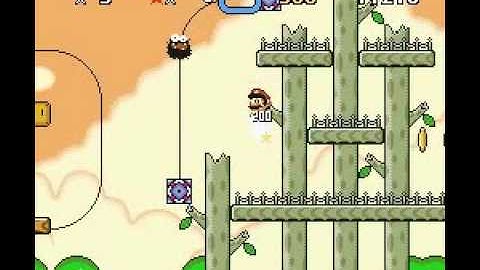 SMW Custom Level - Fuzzball Treetops