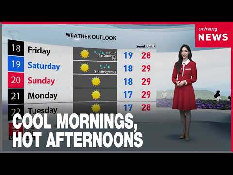 [Weather] Daytime heat continues, Jeju Island to see 100mm of rain