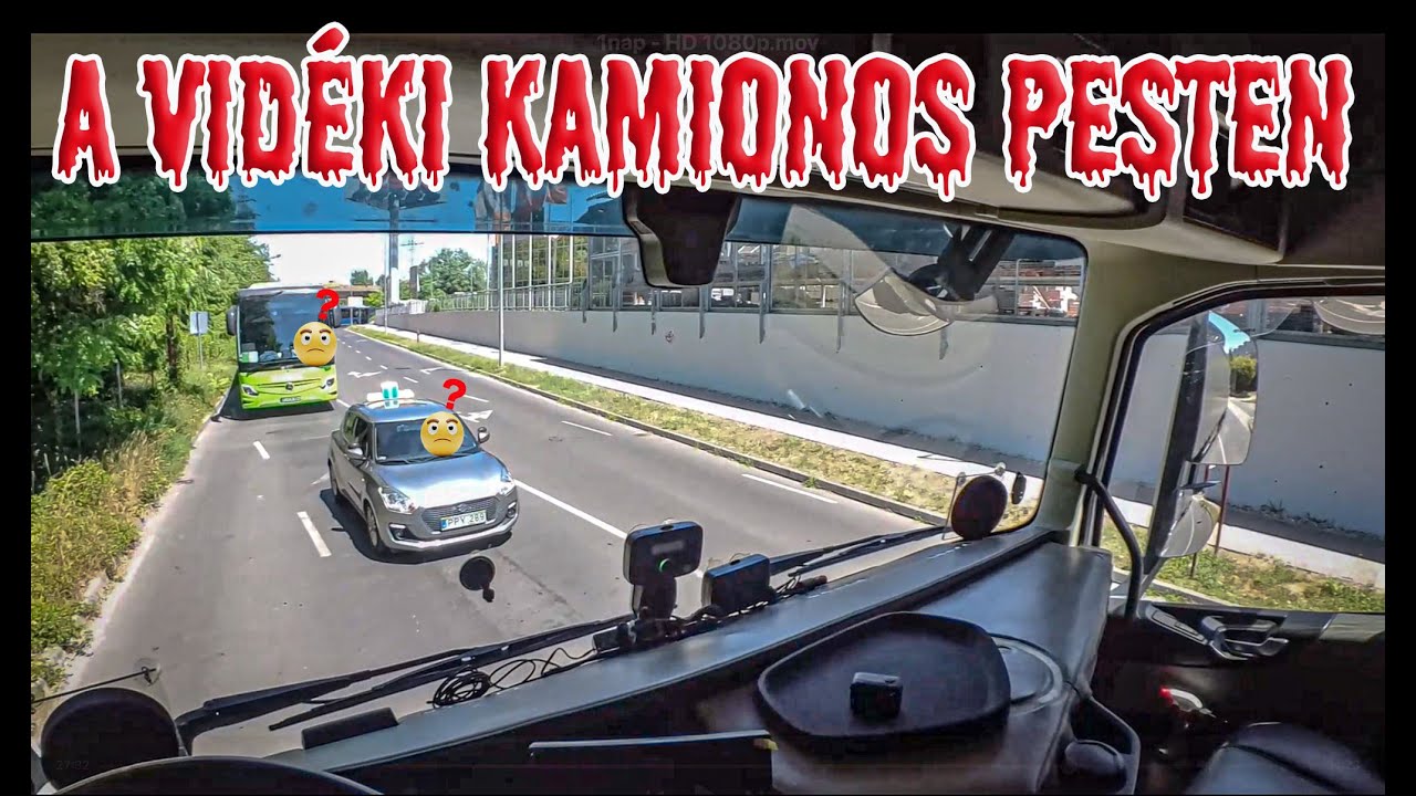 A vidéki kamionos Pesten - Újra ingyen jogosítvány