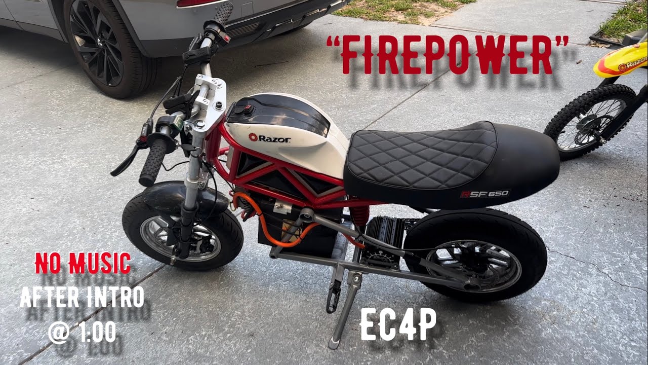 New EC4P Motor-1st Run & Reaction-Ultimate E&C Razor RSF-11/72 t8f-Max ...