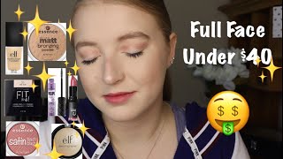 Full Face of Makeup Under $40!