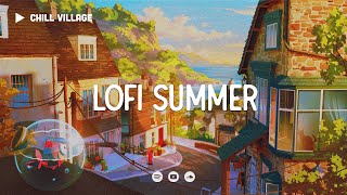 Summer Dream 🐚ฤดูร้อน LOFI การศึกษาโฟกัสลึก/ความเข้มข้นของการทำงาน [Chill Lo-Lo-Hip Hop Beats]