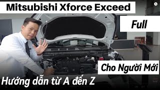 Hướng Dẫn Sử Dụng Mitsubishi Xforce Exceed Bản Giữa - Chi Tiết Từng Bước