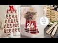 DIY Christmas tree advent calendar from palette wood DIY Christmas tree advent calendar from palette wood