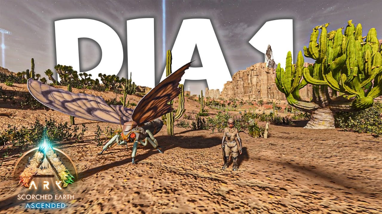 Dia 1 en Scorched Earth Small Tribes! - ARK Ascended PvP - YouTube