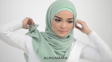 DEARY PREMIUM INSTANT SHAWL Styling Tutorial Style 02