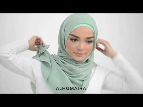 DEARY PREMIUM INSTANT SHAWL Styling Tutorial Style 02