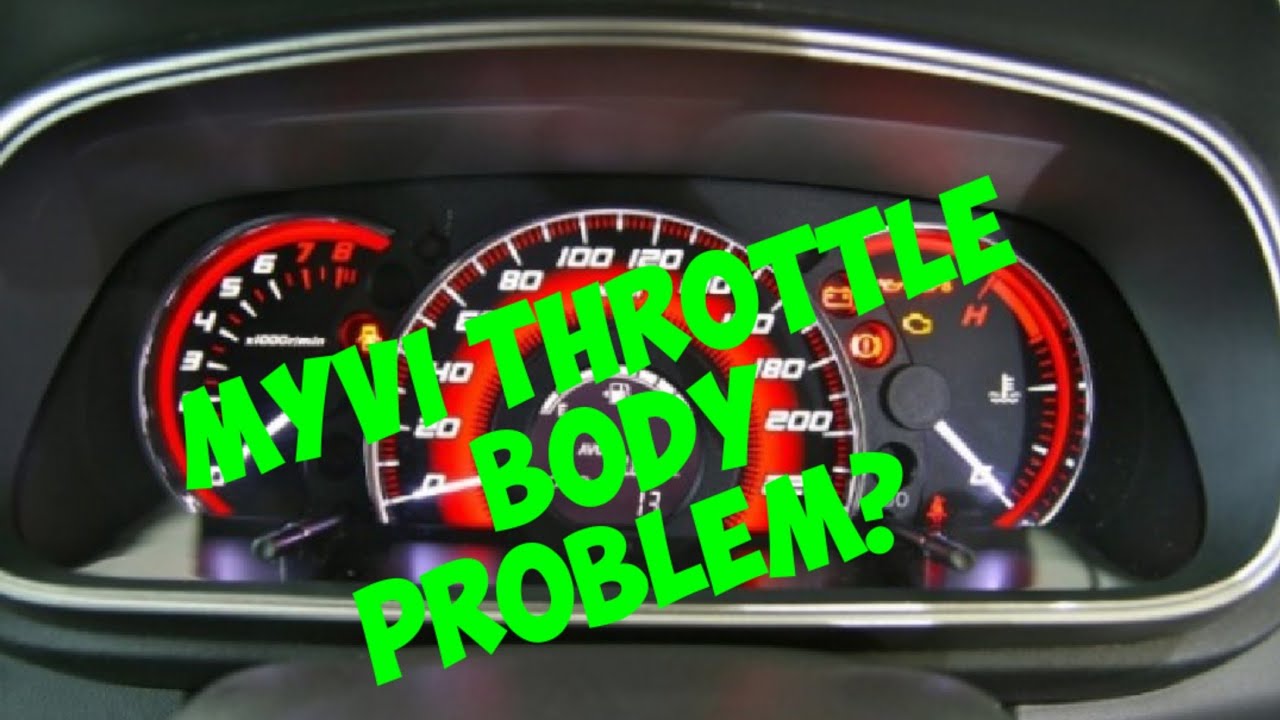 Perodua myvi throttle body problem,idle naik turun - YouTube