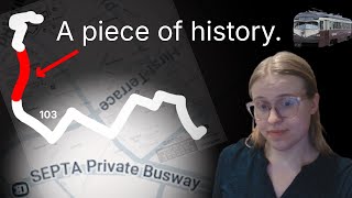 We Rode on the First Ever Busway in America (SEPTA Route 103)