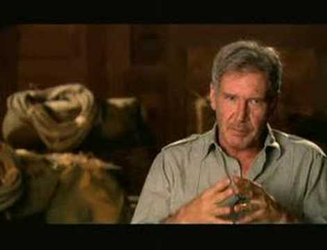 Indiana Jones 4 interview with Harrison Ford (1/2) - YouTube
