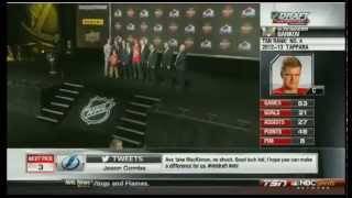 NHL Draft 2013 Alexander Barkov 2nd pick overall Florida Panthers