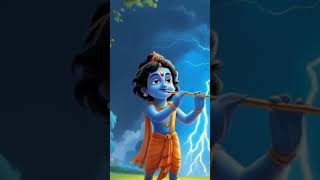 Lord Indra's Wrath  Attacking Vrindavan!