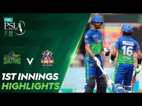 1st Innings Highlights | Multan Sultans vs Quetta Gladiators | Match 25 | HBL PSL 7 | ML2T