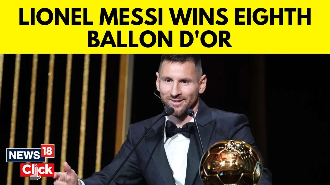 Lionel Messi And Bonmati Crowned 2023 Ballon d'Or Winners Footaball