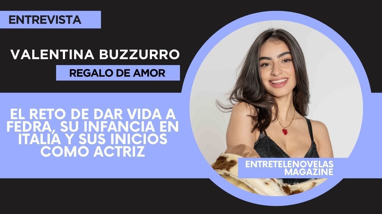 Valentina Buzzurro, la 'niña italiana' que conquistó las telenovelas