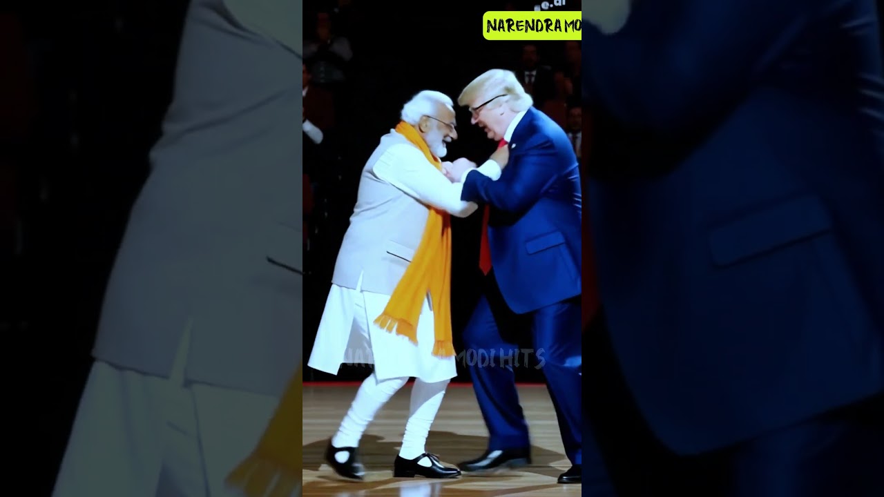 Narendra Modi &Trump Clash Memes 